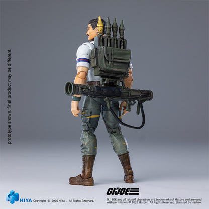 1/18 G.I.Joe BAZOOKA Tiger Force Version - Exquisite Mini Series Action Figure By HIYA Toys