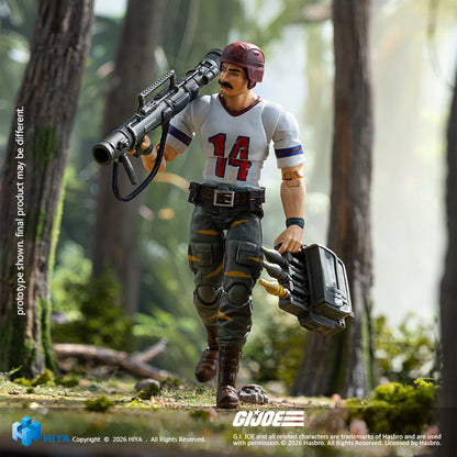 1/18 G.I.Joe BAZOOKA Tiger Force Version - Exquisite Mini Series Action Figure By HIYA Toys