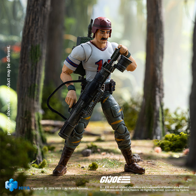 1/18 G.I.Joe BAZOOKA Tiger Force Version - Exquisite Mini Series Action Figure By HIYA Toys