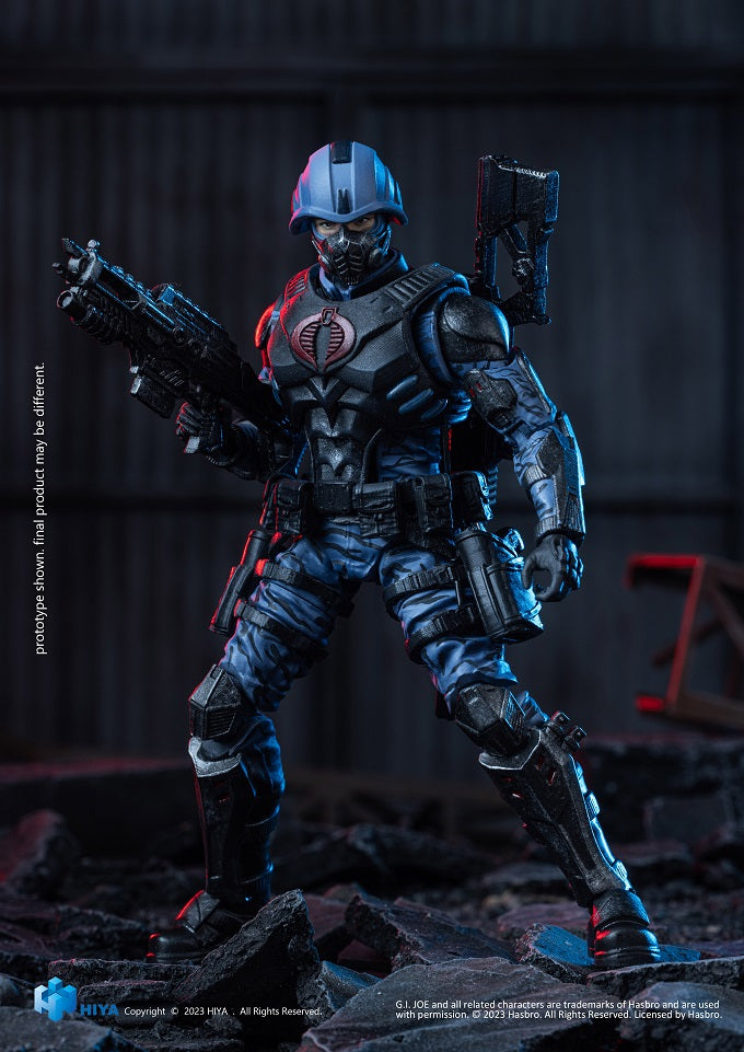 G.I.Joe Cobra Trooper Exquisite Mini Series 1/18 Scale - Action Figure By HIYA Toys