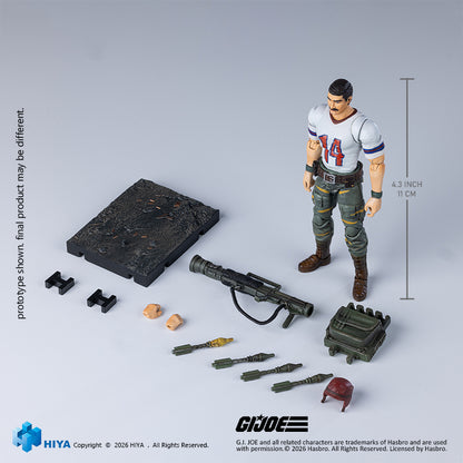 1/18 G.I.Joe BAZOOKA Tiger Force Version - Exquisite Mini Series Action Figure By HIYA Toys