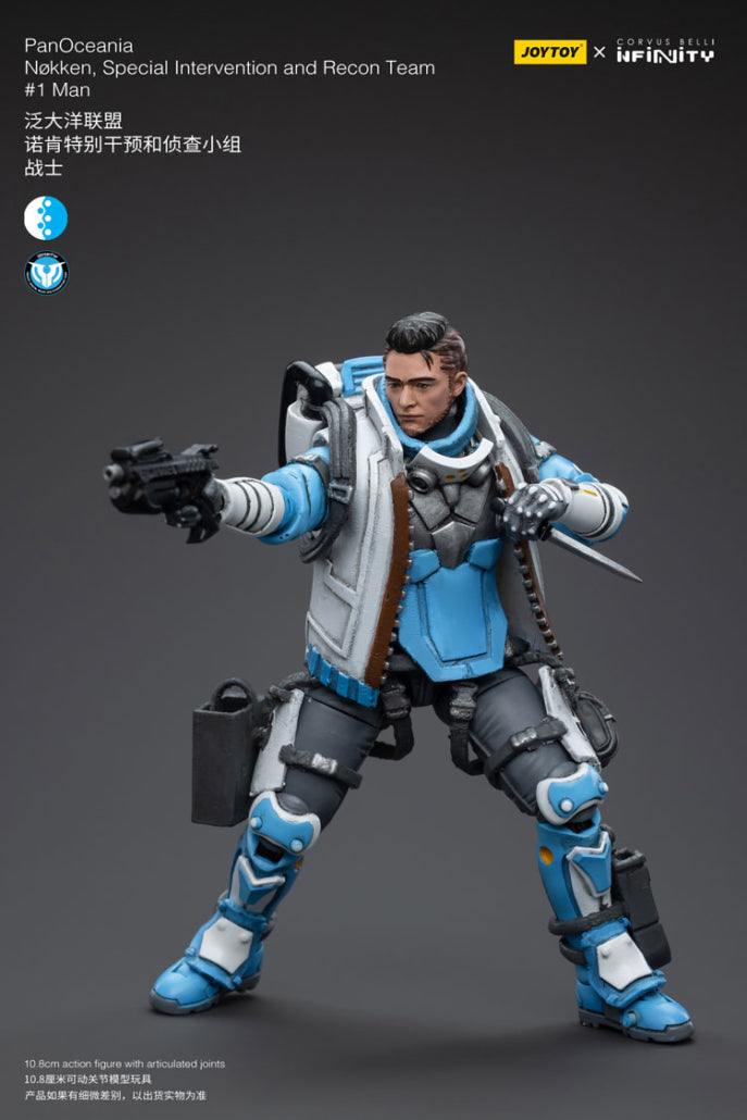 PanOceania Nokken Special Intervention and Recon Team#1Man - Action Figure By JOYTOY