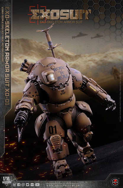 1/18 Scale EXO-Skeleton Armor Suit XO-01 - Soldier Story (Rerun)