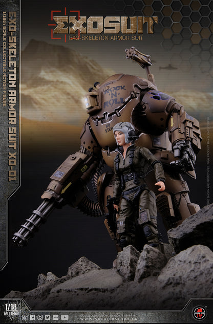 1/18 Scale EXO-Skeleton Armor Suit XO-01 - Soldier Story (Rerun)