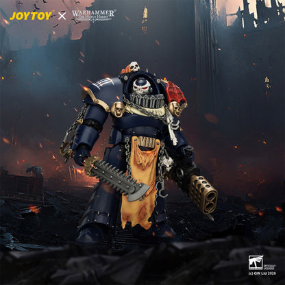 Night Lords Contekar Terminator Dissident & Contekar Terminator - "The Horus Heresy" Primarch-Warhammer 40k 1/18 Action Figure By JOYTOY