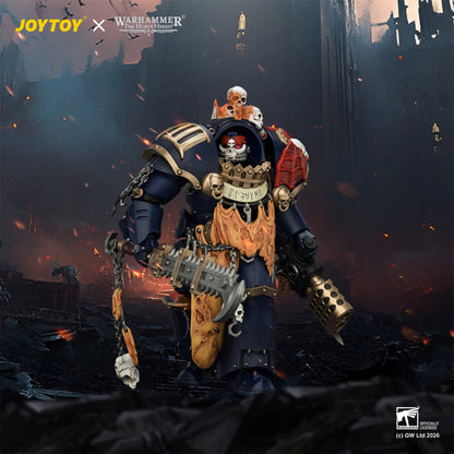 Night Lords Contekar Terminator Dissident & Contekar Terminator - "The Horus Heresy" Primarch-Warhammer 40k 1/18 Action Figure By JOYTOY