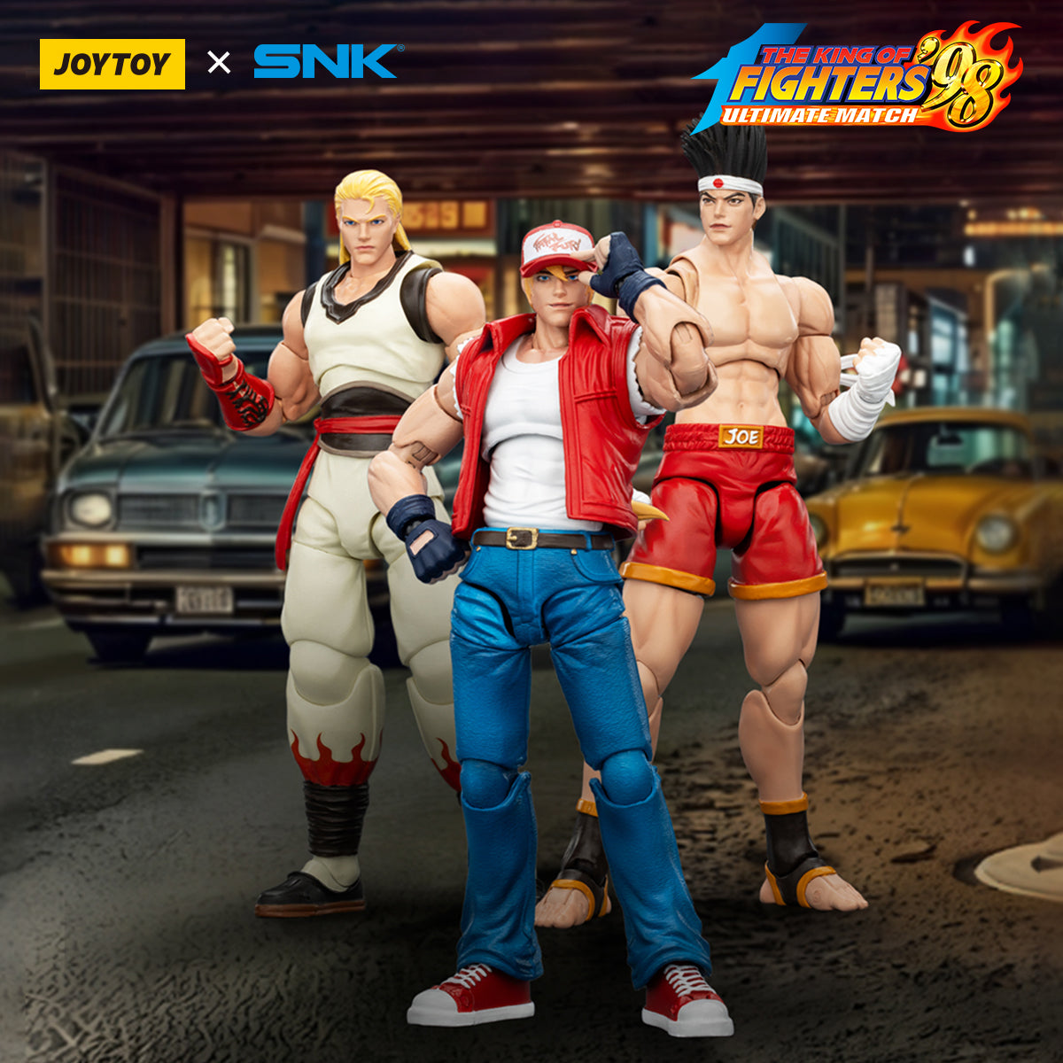 KOF '98UM Fatal Fury Team -Warhammer 40k 1/18 Action Figure By JOYTOY