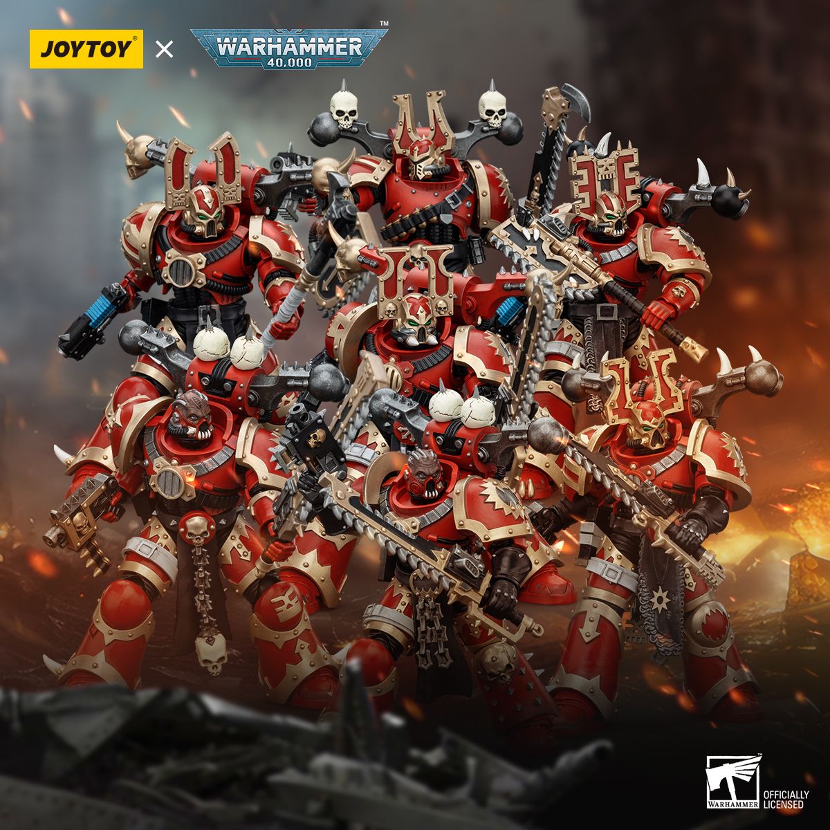 World Eaters Wave 2 - Warhammer 40K Action Figure By JOYTOY