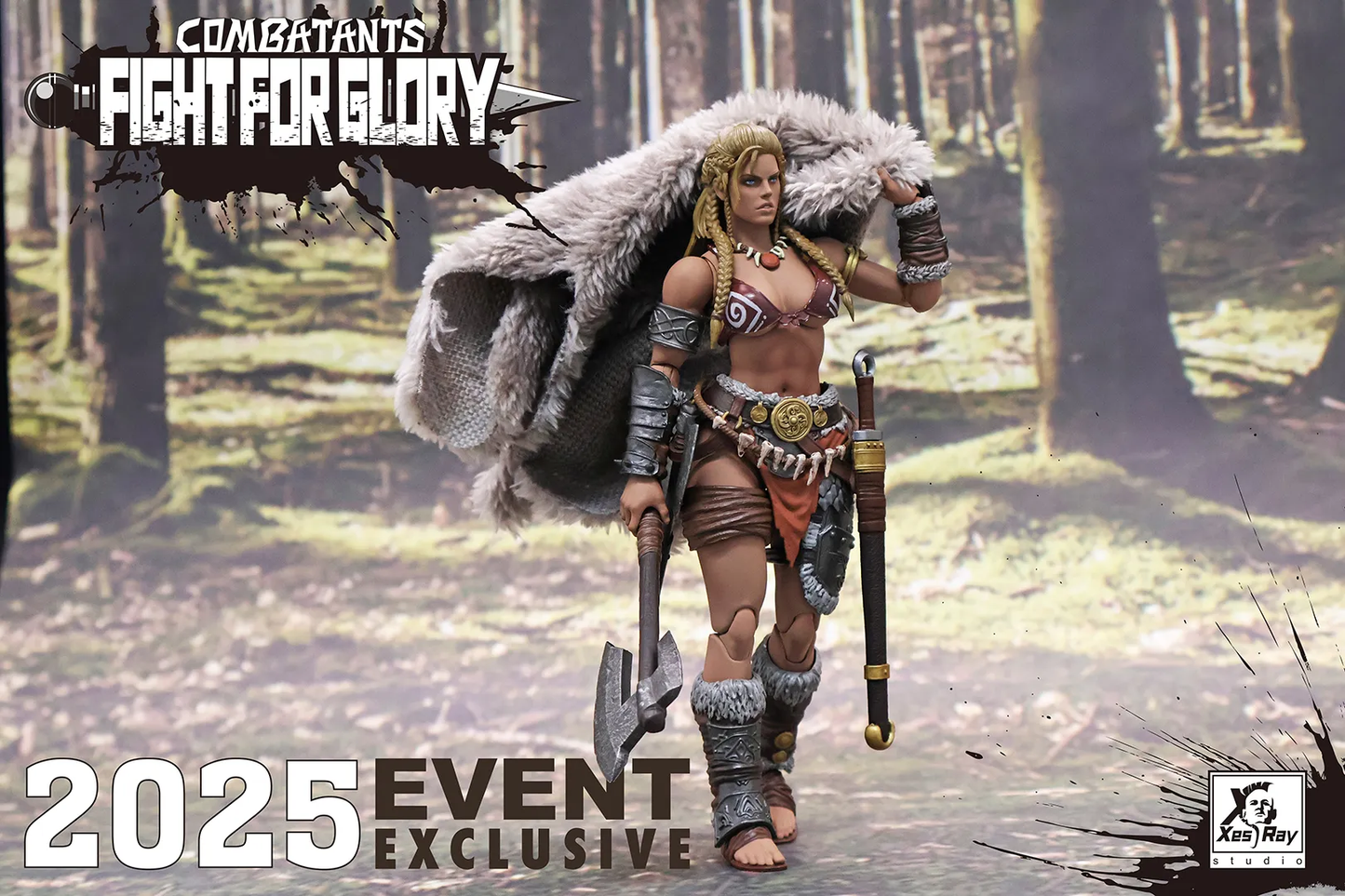 Xesray Studio 1/12 Combatants - Golden Hildr Action Figure