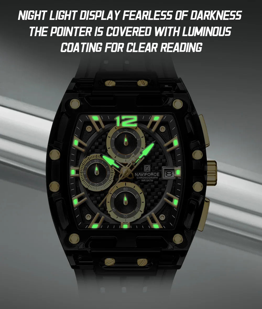 NAVIFORCE 7105-High-Quality Waterproof Watch