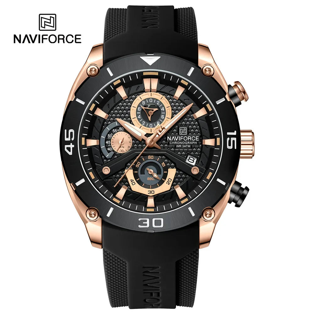 NAVIFORCE 8038-Men's Waterproof Quartz Watch