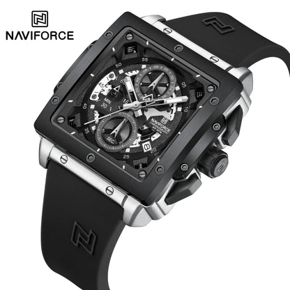 NAVIFORCE 8064-Luxury Quartz Watch for Men.