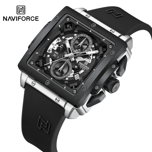 NAVIFORCE 8064-Luxury Quartz Watch for Men.