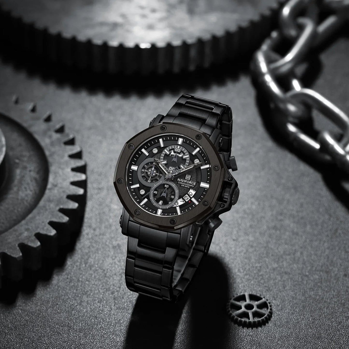 NAVIFORCE 8065-Quartz Watch for Men.