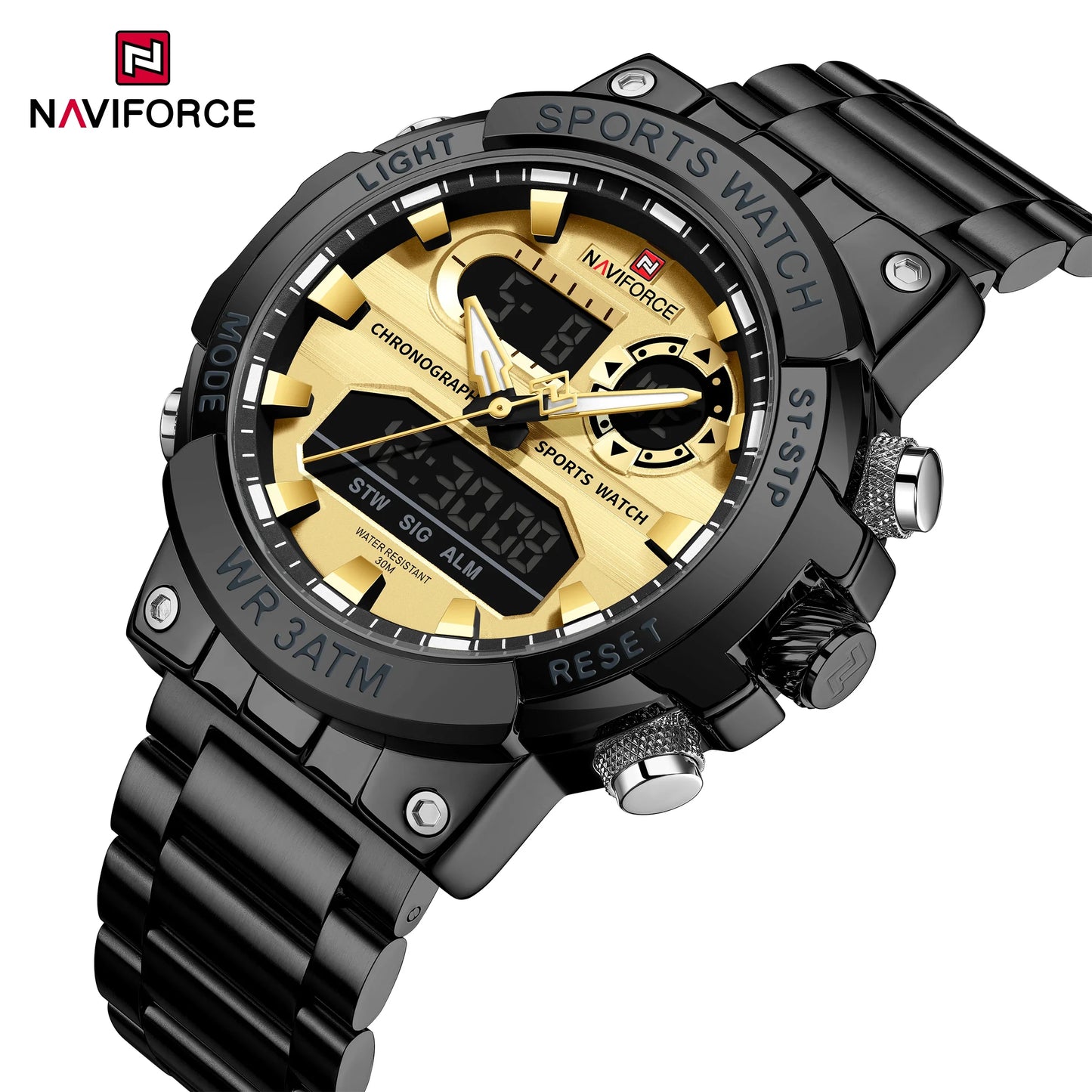NAVIFORCE 9237 Business Waterproof  Quartz Watch.
