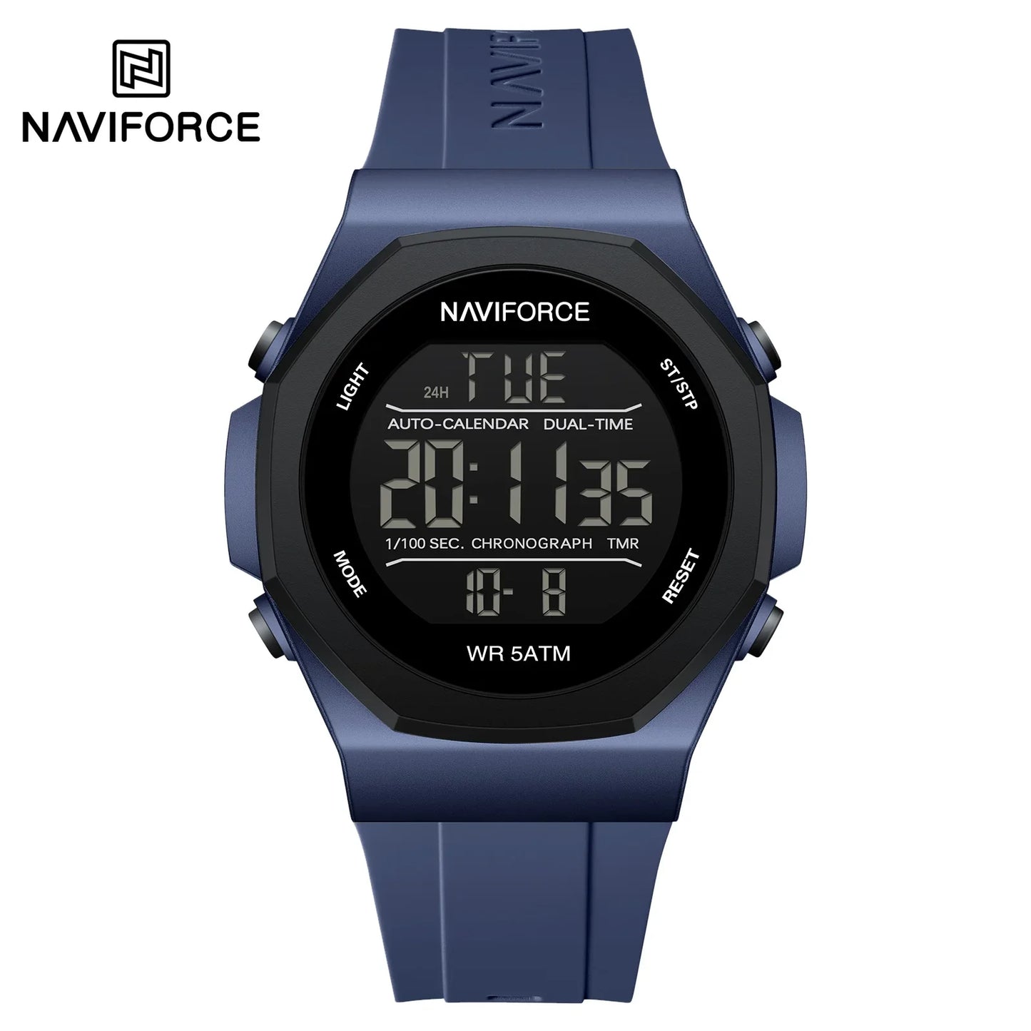 NAVIFORCE-7117-Waterproof electronic watch