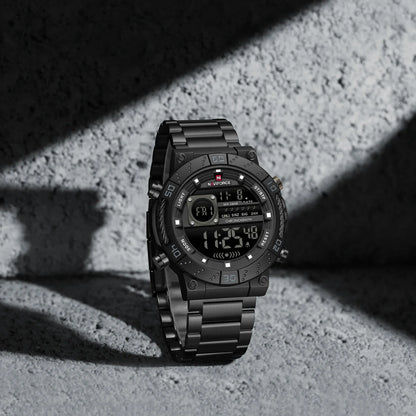 NAVIFORCE-9241S-Men's Business Watch-black