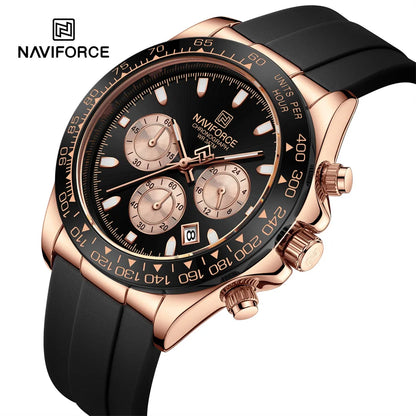 NAVIFORCE 8054-Men's Waterproof Quartz Watch