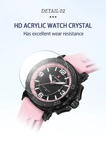 NAVIFORCE-7125 - Elegant luxury quartz watch