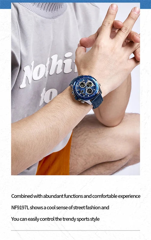 NAVIFORCE 9197-Men's Luxury Quartz Watch