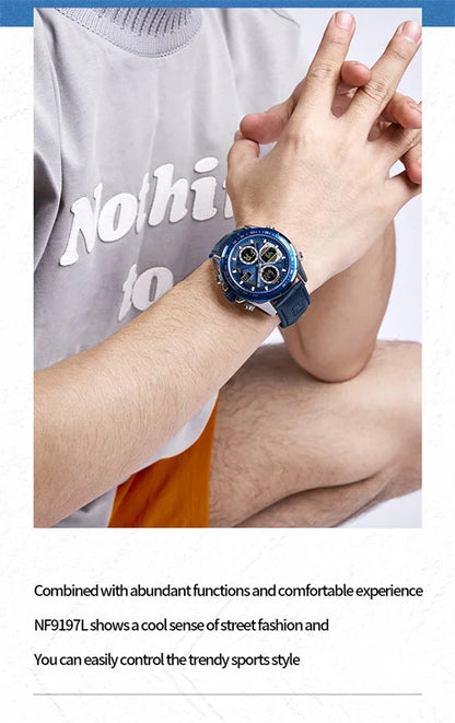 NAVIFORCE 9197-Men's Luxury Quartz Watch