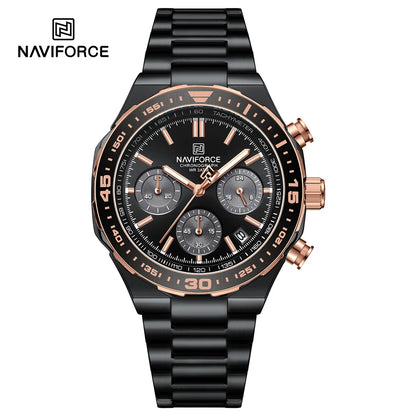 NAVIFORCE 8049-Business Quartz Timepiece for Men