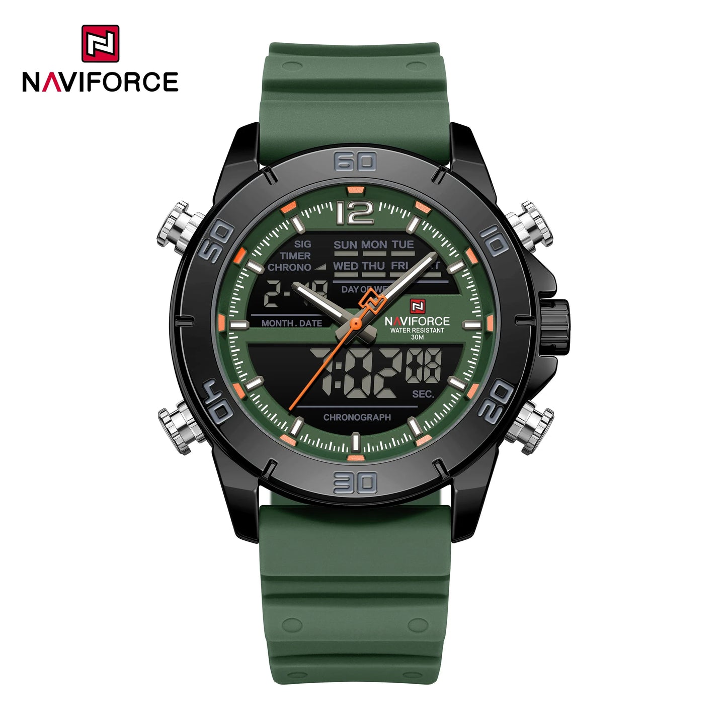 NAVIFORCE 9253T Business Waterproof  Quartz Watch.