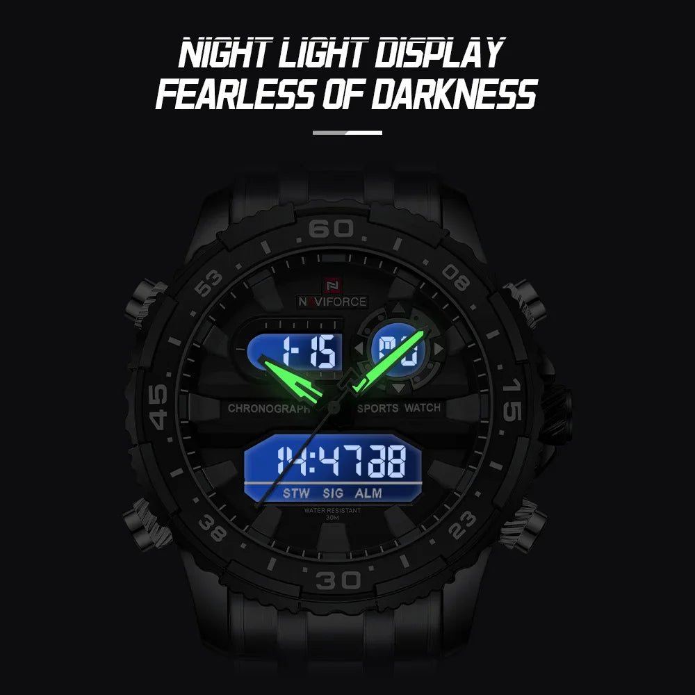 NAVIFORCE 9234-Business Quartz Timepiece for Men