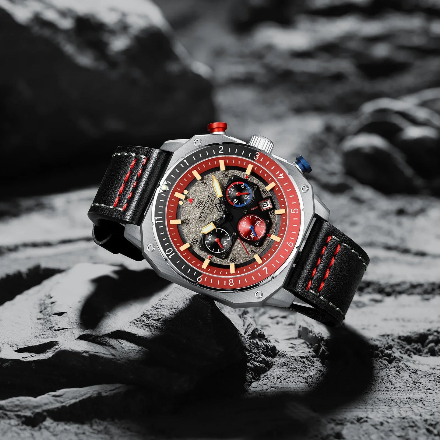 NAVIFORCE 8057 -High-Quality Waterproof Watch