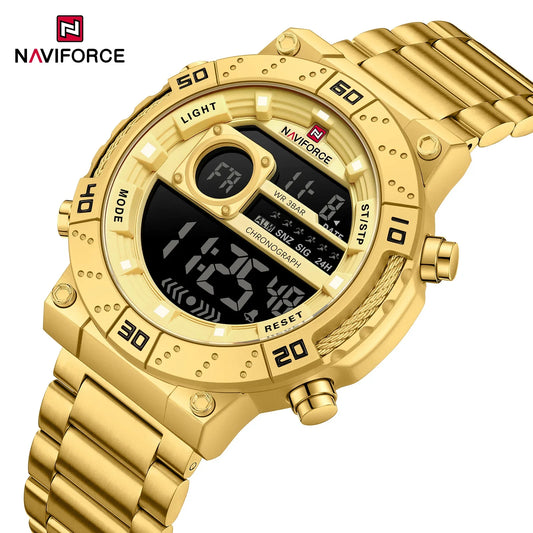 NAVIFORCE-9241S-Men's Business Watch-GGG