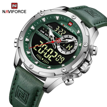 NAVIFORCE-9208-Men's Waterproof Casual Watch