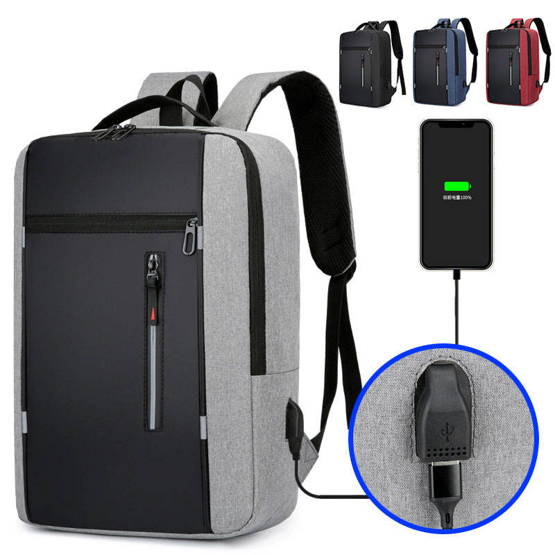 Waterproof Business Computer Bag - Multifunctional USB Backpack