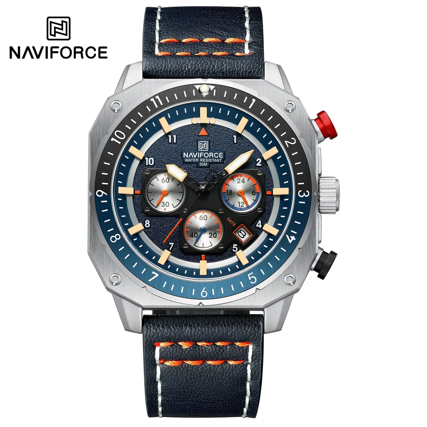 NAVIFORCE 8057 -High-Quality Waterproof Watch