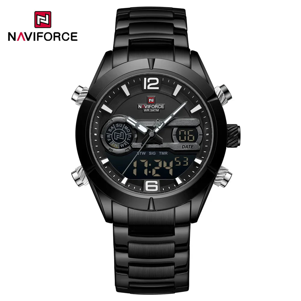 NAVIFORCE 9232-Men's Waterproof Quartz Watch