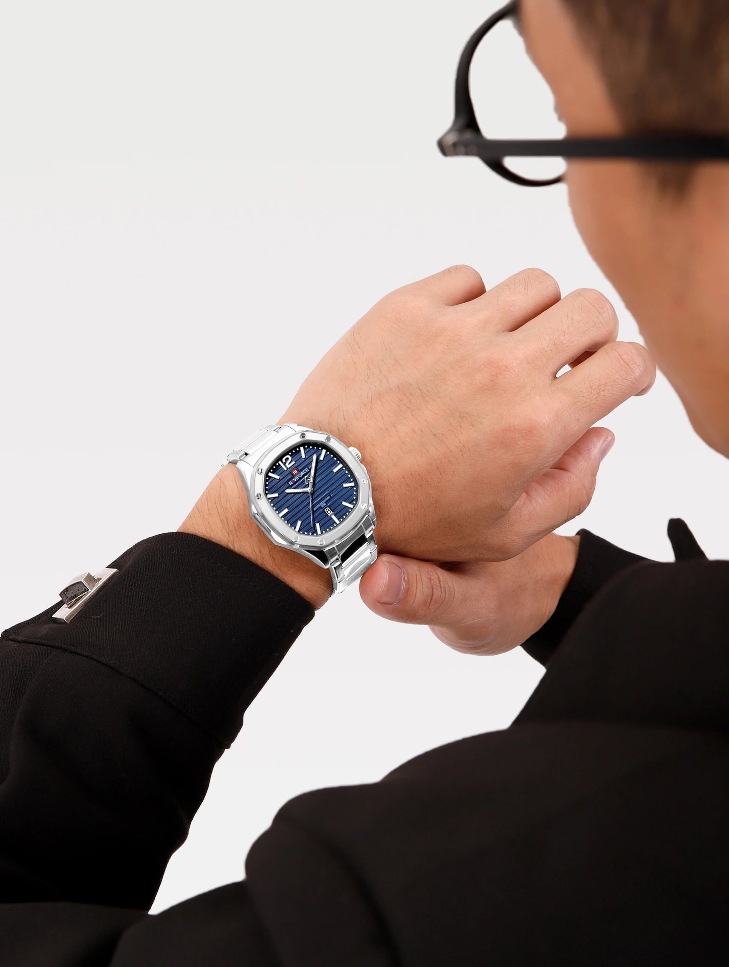 NAVIFORCE Watch 9243s Quartz Watch Clock for Men's Gift.