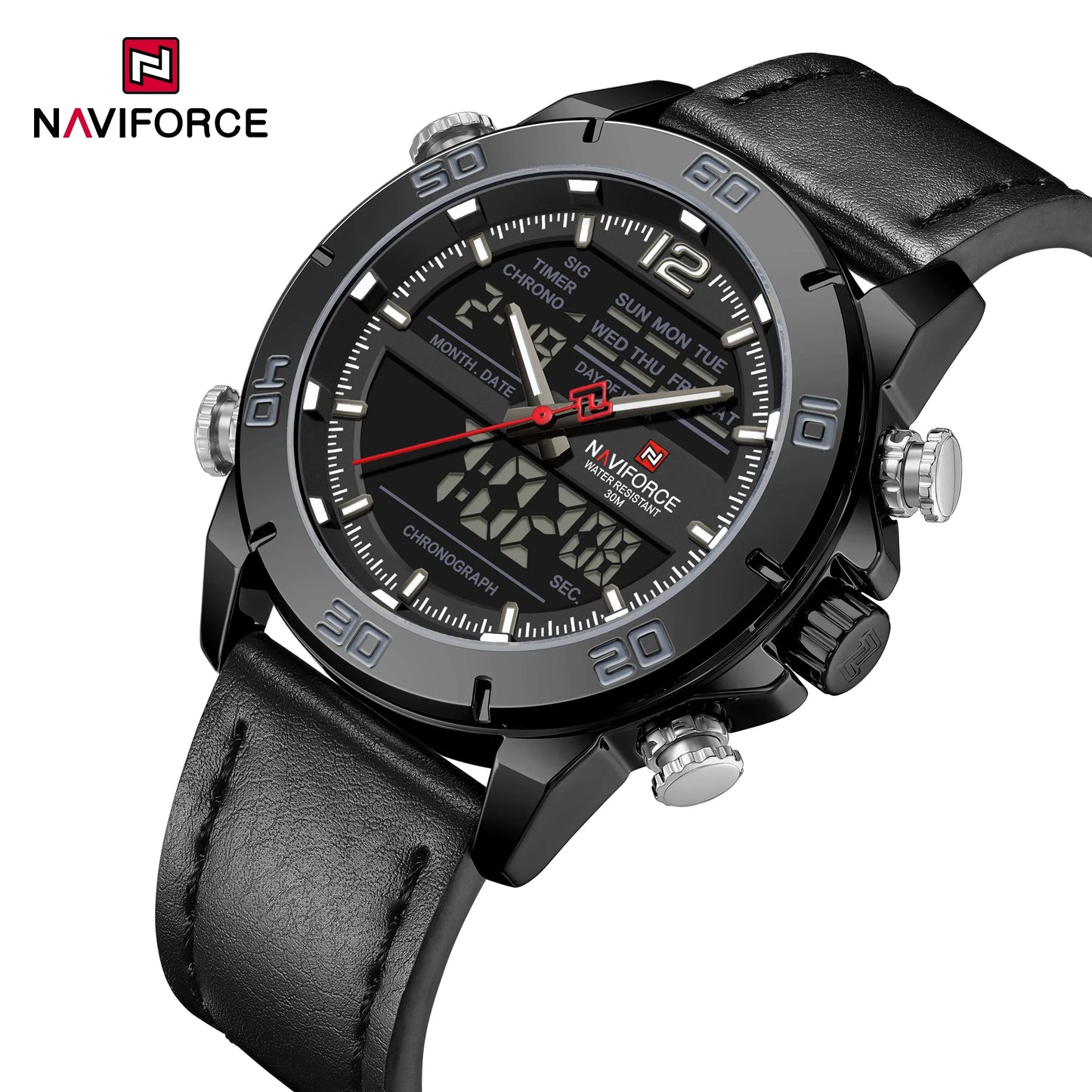 NAVIFORCE Watch 9253L Business Waterproof  Quartz Watch.