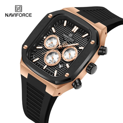 NAVIFORCE 8037-Men's Waterproof Quartz Watch