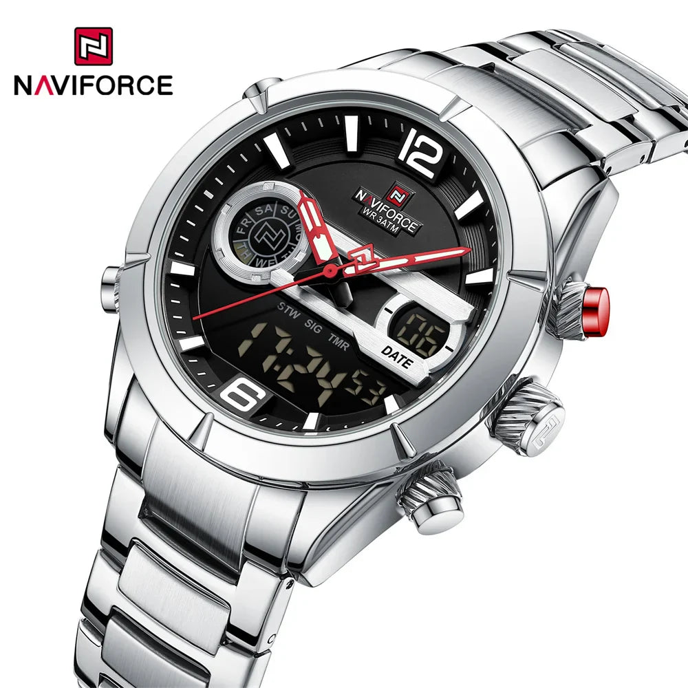 NAVIFORCE 9232-Men's Waterproof Quartz Watch
