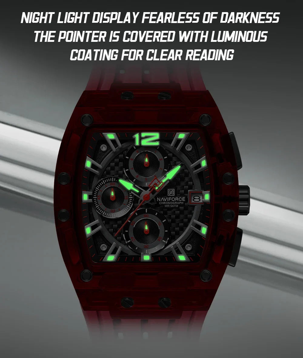 NAVIFORCE 7105-High-Quality Waterproof Watch