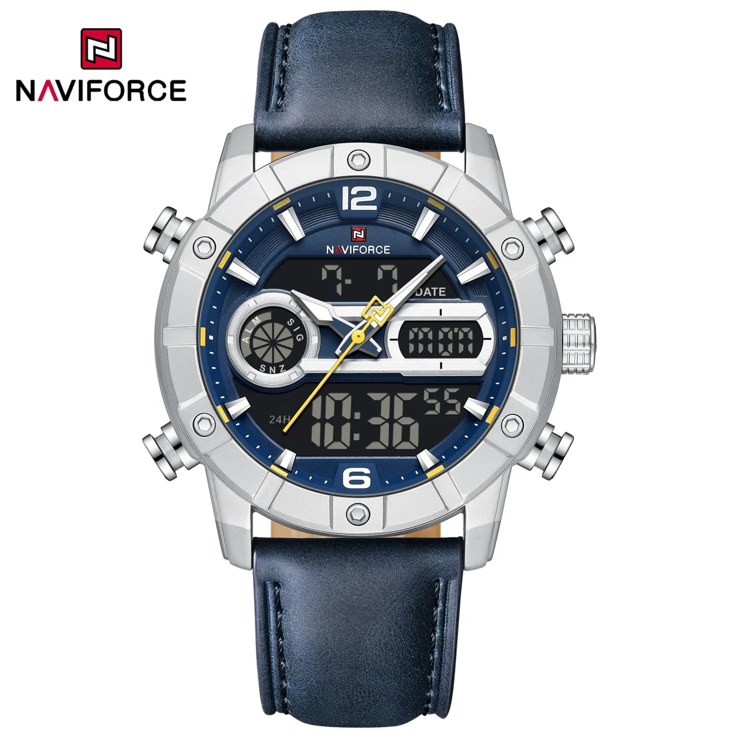 NAVIFORCE Watch 9263 Business Waterproof  Quartz Watch.