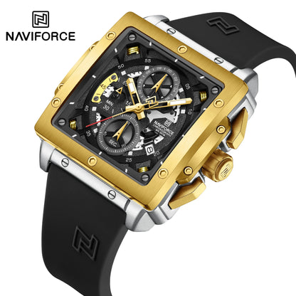 NAVIFORCE 8064-Luxury Quartz Watch for Men.