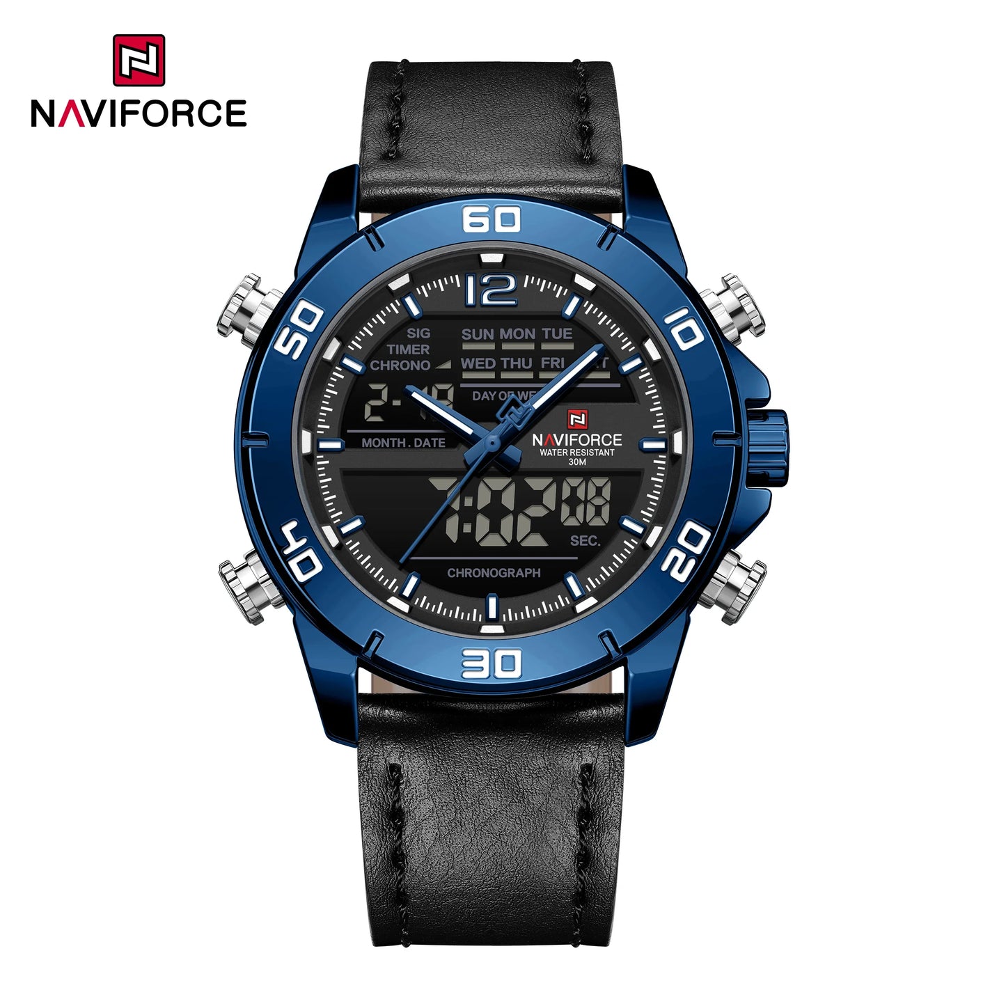 NAVIFORCE Watch 9253L Business Waterproof  Quartz Watch.
