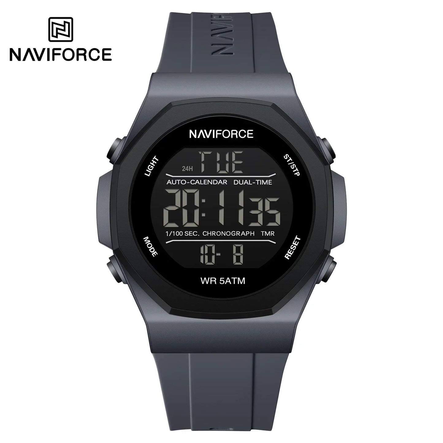 NAVIFORCE-7117-Waterproof electronic watch