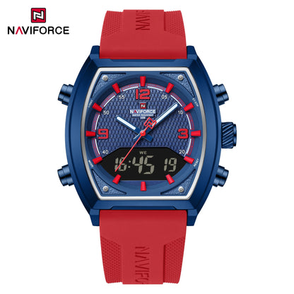 New NAVIFORCE 9242 Quartz Fashion Digital Clocks for Men.