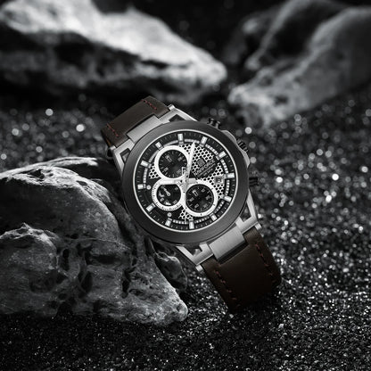 NAVIFORCE Watch 8073 Business Waterproof  Quartz Watch.