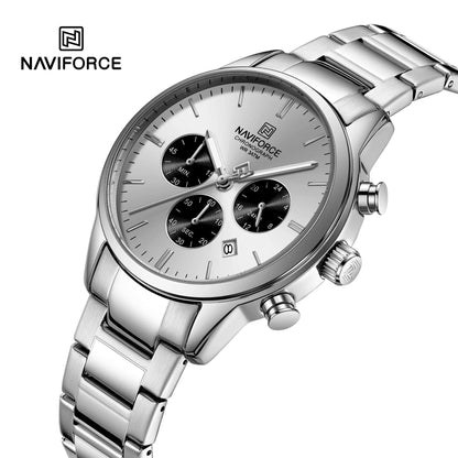 NAVIFORCE Watch 8076 Business Waterproof  Quartz Watch.