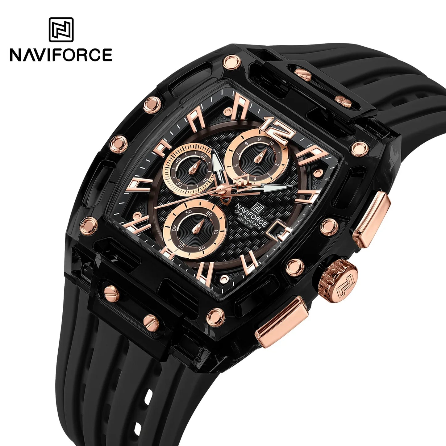 NAVIFORCE 7105-High-Quality Waterproof Watch