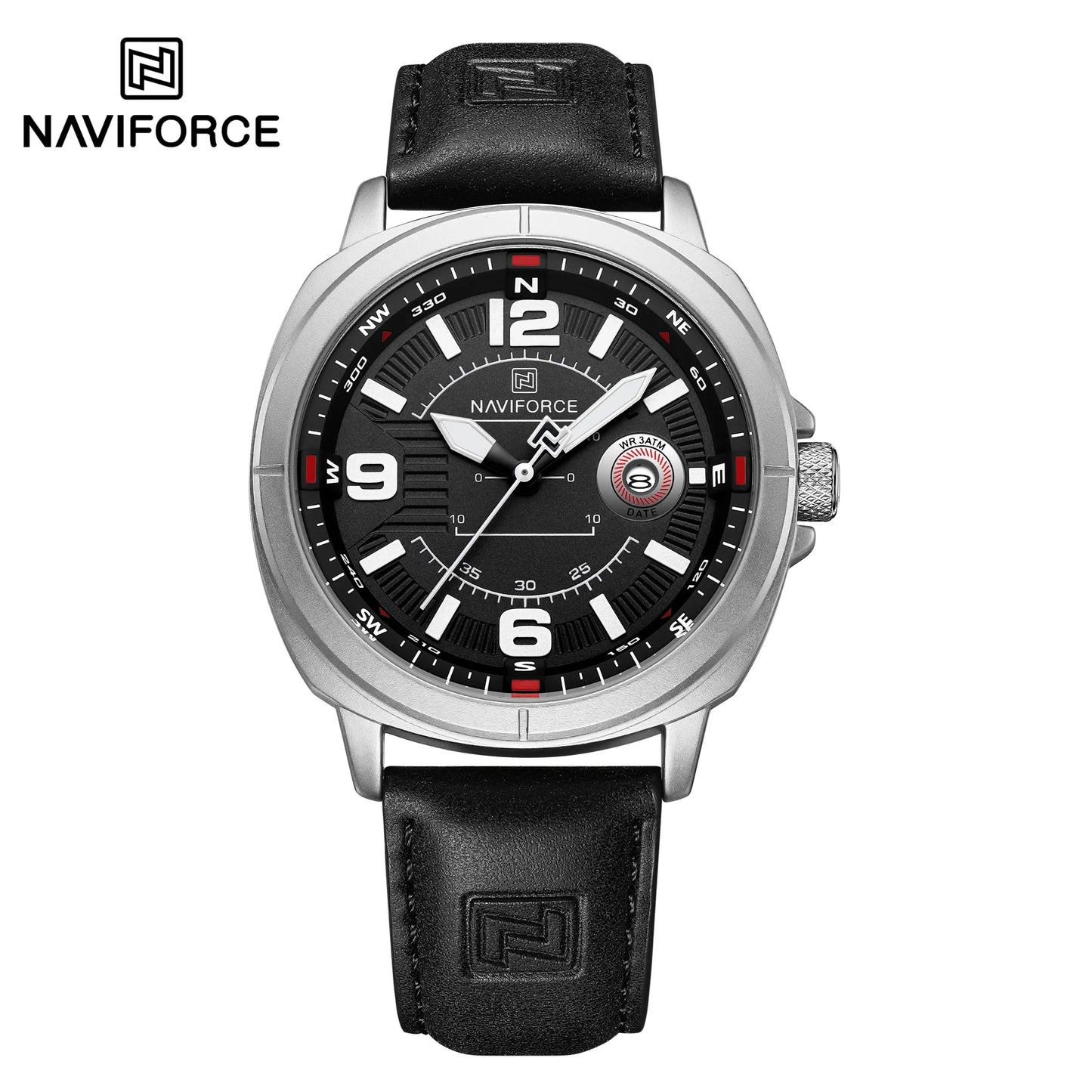 NAVIFORCE Watch 8078 New Fashion Quartz Wristwatch for Men.