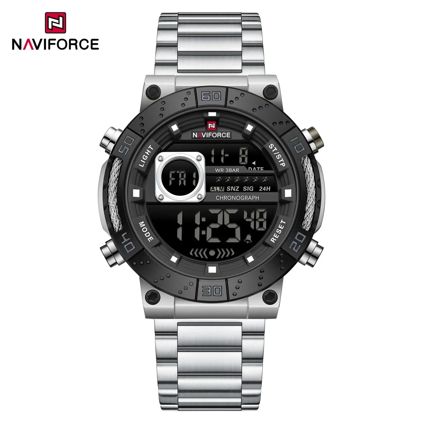 NAVIFORCE-9241S-Men's Business Watch-SBS