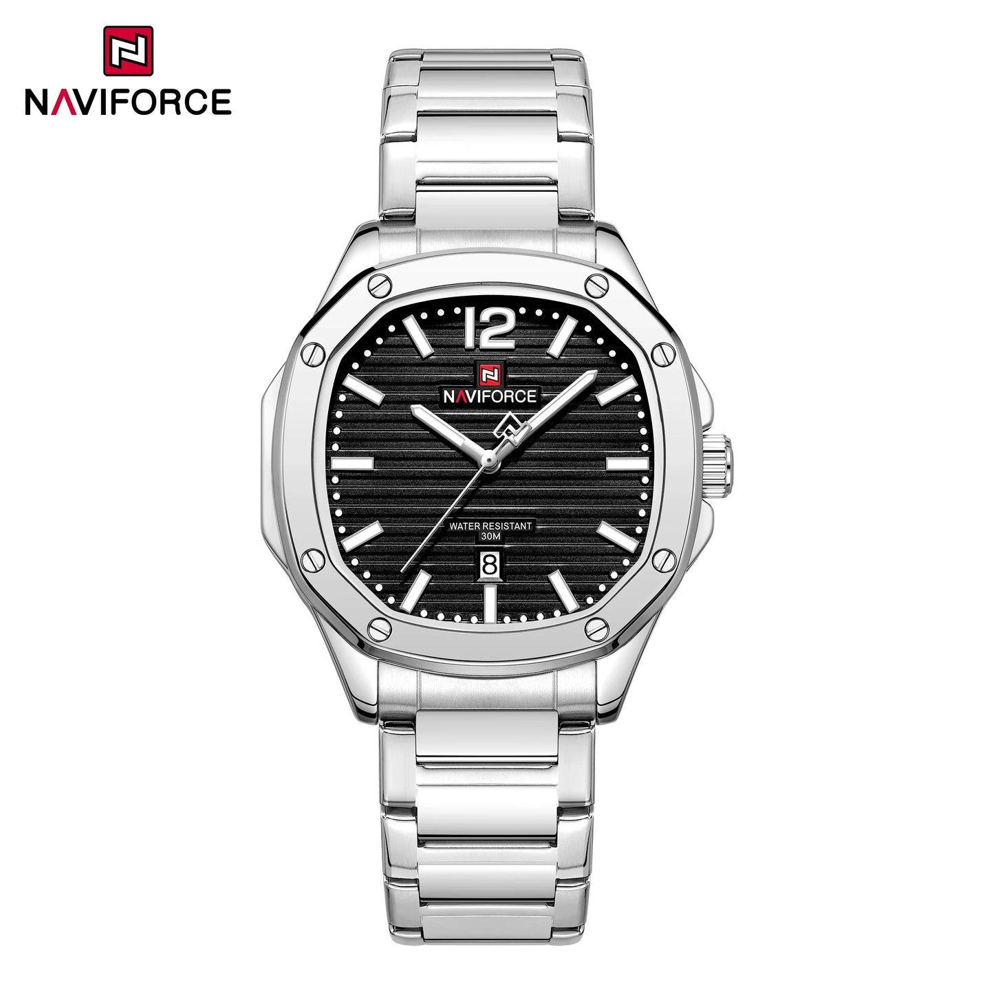 NAVIFORCE Watch 9243s Quartz Watch Clock for Men's Gift.